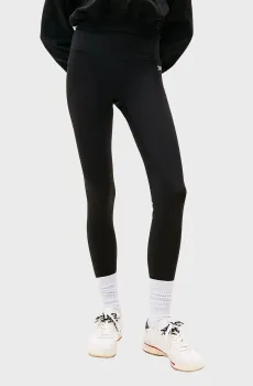 Женские черные леггинсы SILVER Черный L Tommy Jeans DW0DW21830
