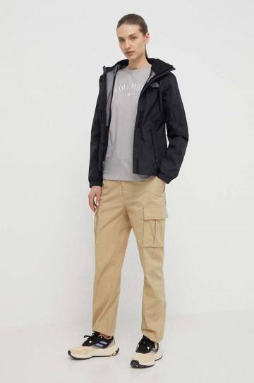 Брюки The North Face женские цвет бежевый прямое высокая посадка NF0A82GGLK51 Брюки The North Face женские цвет бежевый прямое высокая посадка NF0A82GGLK51