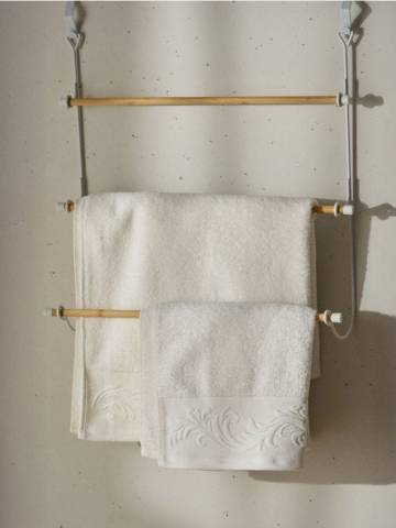 Вішалка на двері - білий