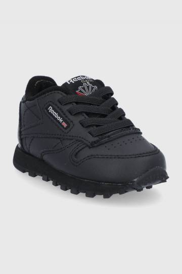 Детские ботинки Reebok Classic FZ2094 цвет чёрный Детские ботинки Reebok Classic FZ2094 цвет чёрный