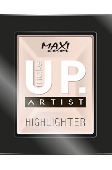 Компактный хайлайтер для лица Maxi Color Make Up Artist Highlighter 01 Звездное сияние, 8 г