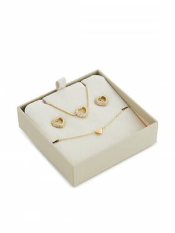 Guess Набір: браслет і сережки JUBS05 075JW Золотий Guess Набір: браслет і сережки JUBS05 075JW Золотий
