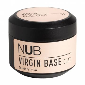 Камуфлирующая каучуковая база для гель-лака NUB Virgin Base Coat 07 Роза брют, 30 мл Камуфлирующая каучуковая база для гель-лака NUB Virgin Base Coat 07 Роза брют, 30 мл