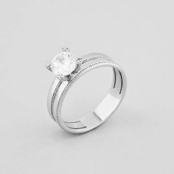 Серебряное кольцо Minimal 15089р-16 16 Серебряное кольцо Minimal 15089р-16 16