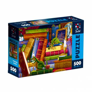 Пазлы De.tail Книги о драконах, от 8 лет, 500 деталей, 32*47 см (DT500-12) Пазлы De.tail Книги о драконах, от 8 лет, 500 деталей, 32*47 см (DT500-12)