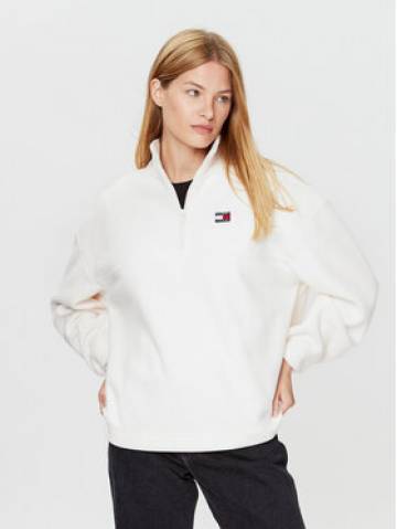 Tommy Jeans Флісовий реглан DW0DW16271 Écru Oversize Tommy Jeans Флісовий реглан DW0DW16271 Écru Oversize