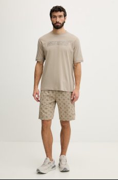 Хлопковая футболка Guess GUSTAVE