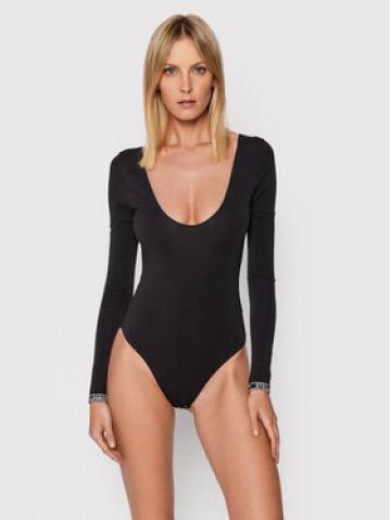 Stella McCartney Боді Ivy Chatting S6F010780.00112 Чорний Stella McCartney Боді Ivy Chatting S6F010780.00112 Чорний