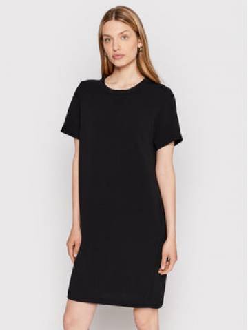 Boss Повсякденна сукня Dagana 50456614 Чорний Relaxed Fit Boss Повсякденна сукня Dagana 50456614 Чорний Relaxed Fit