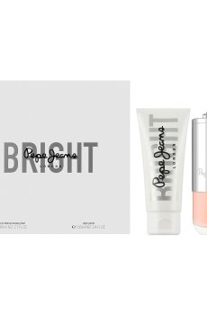 Парфюмированный набор женский Pepe Jeans Bright (парфюмированная вода, 80 мл + лосьон для тела, 100 мл)