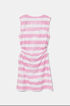 Хлопковое детское платье United Colors of Benetton