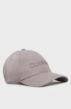 Мужская серая кепка EMBROIDERY Серый ONESIZE Calvin Klein K50K505737