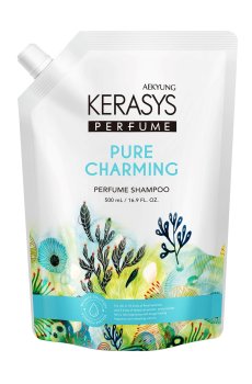 Парфюмированный шампунь KeraSys Pure & Charming Perfumed Shampoo для сухих и ломких волос, 500 мл (дойпак)