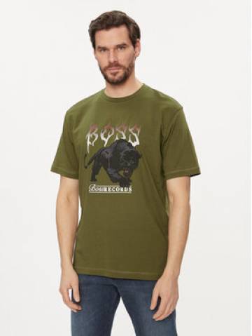 Boss Футболка TeePantera 50510223 Зелений Regular Fit Boss Футболка TeePantera 50510223 Зелений Regular Fit
