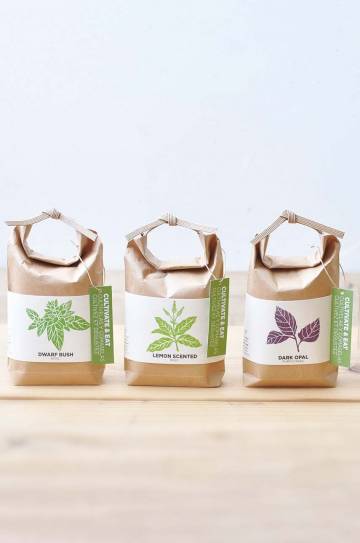 Набор для выращивания растений Noted Cultivate & Eat- Lemon Scented Basil Набор для выращивания растений Noted Cultivate & Eat- Lemon Scented Basil