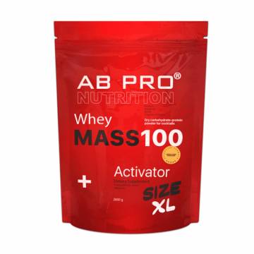 Гейнер AB PRO Whey Mass 100 Activator Ананас-кокос, в порошке, 2.6 кг Гейнер AB PRO Whey Mass 100 Activator Ананас-кокос, в порошке, 2.6 кг