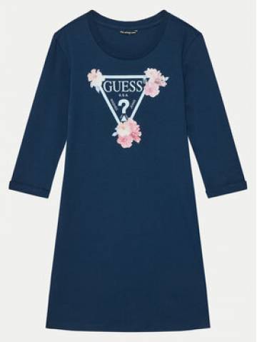 Guess Повсякденна сукня J3YK13 KA6W4 Блакитний Regular Fit Guess Повсякденна сукня J3YK13 KA6W4 Блакитний Regular Fit