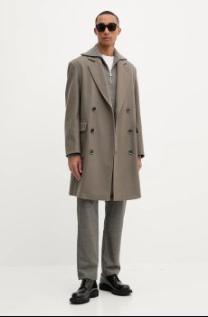 Пальто с шерстью BARENA VENEZIA Capospalla Gazabin