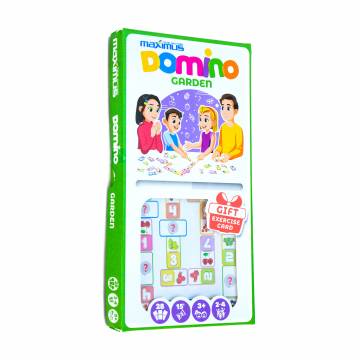 Настольная игра Maximus Domino Садочок, от 3 лет, 28 элементов (5490) Настольная игра Maximus Domino Садочок, от 3 лет, 28 элементов (5490)