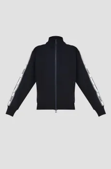 Женская темно-синяя спортивная кофта Синий M HUGO 50521282;464