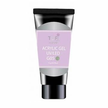 Акрил-гель для ногтей Tufi Profi Premium Acrylic Gel UV/LED, G05 Афина, 15 г Акрил-гель для ногтей Tufi Profi Premium Acrylic Gel UV/LED, G05 Афина, 15 г
