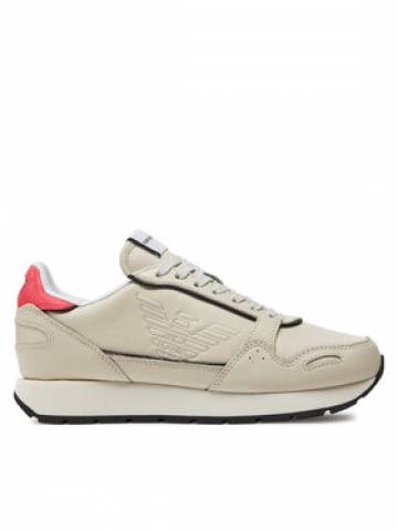 Emporio Armani Снікерcи X3X058 XN205 Q860 Бежевий Emporio Armani Снікерcи X3X058 XN205 Q860 Бежевий