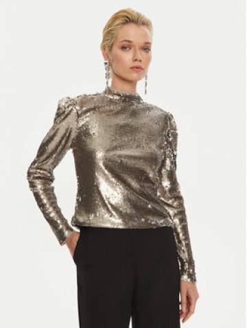 Bruuns Bazaar Блузка Aniqa BBW4155 Срібний Regular Fit Bruuns Bazaar Блузка Aniqa BBW4155 Срібний Regular Fit