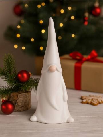 Різдвяна прикраса - білий