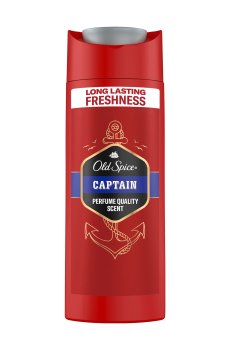Мужской гель-шампунь для душа 3 в 1 OLD SPICE Captain, 90 мл