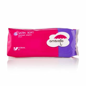 Прокладки ежедневные Ombrello Satin Soft Normal, 20 шт Прокладки ежедневные Ombrello Satin Soft Normal, 20 шт