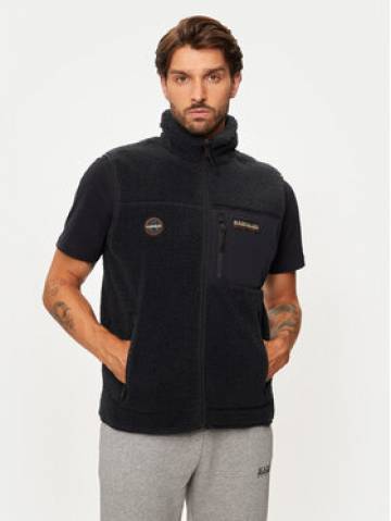 Napapijri Жилет Yupik NP0A4HZK Чорний Regular Fit Napapijri Жилет Yupik NP0A4HZK Чорний Regular Fit