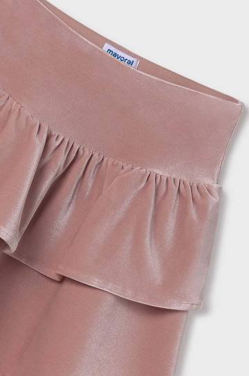 Детская юбка Mayoral цвет розовый mini расклешённая 7970
