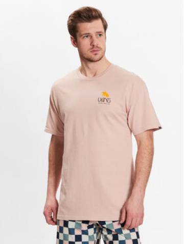 Vans Футболка Sunset Dual Palm Vintage Ss Tee VN0006CH Рожевий Regular Fit Vans Футболка Sunset Dual Palm Vintage Ss Tee VN0006CH Рожевий Regular Fit