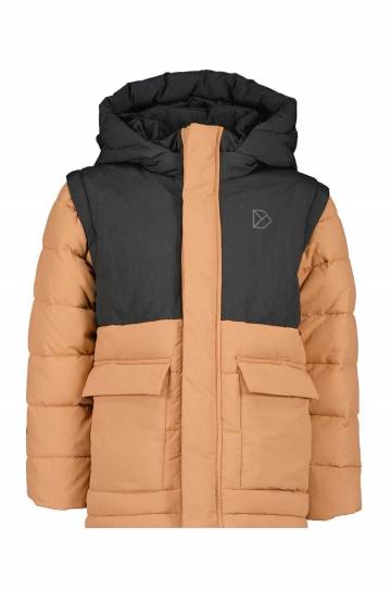 Детская куртка Didriksons GRANITE KIDS JKT цвет коричневый 505390 Детская куртка Didriksons GRANITE KIDS JKT цвет коричневый 505390