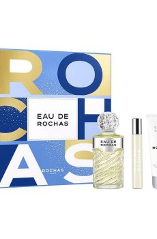Парфюмированный набор женский Rochas Eau de Rochas (туалетная вода, 100 мл + лосьон для тела, 100 мл + туалетная вода, 20 мл)