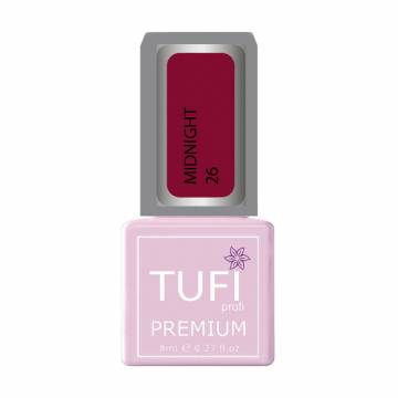 Гель-лак для ногтей Tufi profi Premium Midnight 26 Гранатовая роза, 8 мл Гель-лак для ногтей Tufi profi Premium Midnight 26 Гранатовая роза, 8 мл