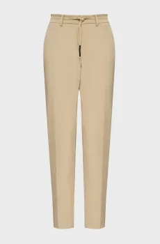 Мужские бежевые брюки Бежевый L Karl Lagerfeld 562006.255056;430