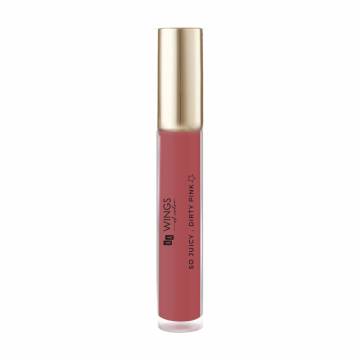 Жидкая помада для губ AA Wings of Color So Juicy Lip Gloss, Dirty Pink, 5 мл