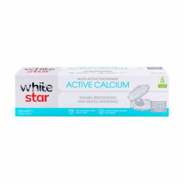 Зубная паста White Star Active Calcium Multi-Active Toothpaste, 100 мл Зубная паста White Star Active Calcium Multi-Active Toothpaste, 100 мл