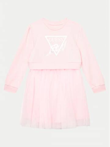 Guess Повсякденна сукня K4YK09 KB8R0 Рожевий Regular Fit Guess Повсякденна сукня K4YK09 KB8R0 Рожевий Regular Fit