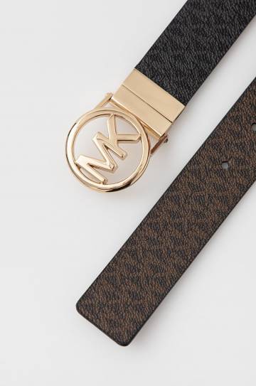 Двусторонний ремень MICHAEL Michael Kors женский цвет коричневый Двусторонний ремень MICHAEL Michael Kors женский цвет коричневый