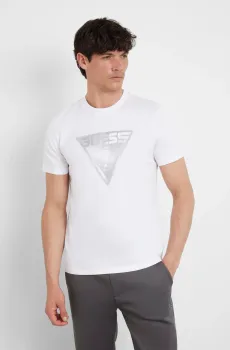 Мужская белая футболка Белый XXL Guess Z4YI12.I3Z14;G011