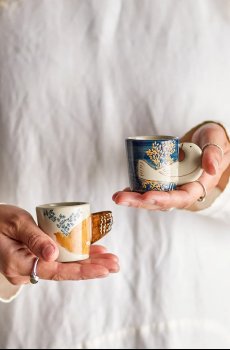 Набор чашек для эспрессо Bloomingville Herzha 55 ml 2 шт
