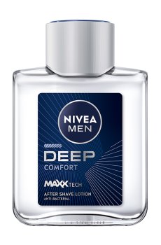 Мужской лосьон после бритья NIVEA MEN Deep Comfort с антибактериальным эффектом, 100 мл