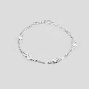 Серебряный браслет Minimal 550142б Серебряный браслет Minimal 550142б