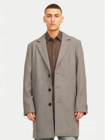 Jack&Jones Вовняне пальто Harris 12263845 Бежевий Regular Fit Jack&Jones Вовняне пальто Harris 12263845 Бежевий Regular Fit