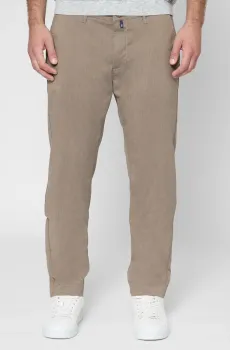Мужские коричневые брюки Коричневый 32-34 Pierre Cardin PC.-C3 33730.1058