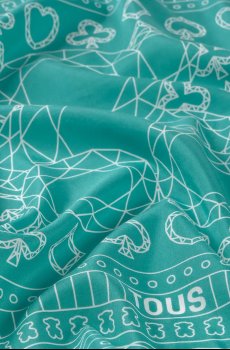 Платок с добавлением шелка Tous