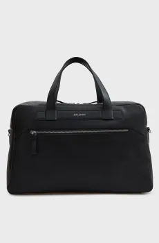 Мужская черная кожаная дорожная сумка Черный ONESIZE Baldinini G2GPMGAP004Z;999