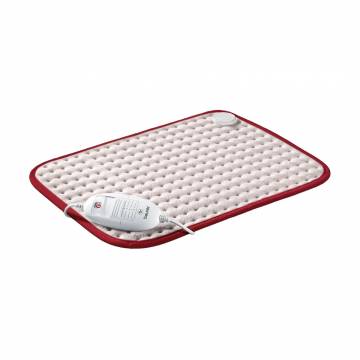 Электрическая грелка Beurer HK Comfort Cosy с дышащей мягкой поверхностью, бело-красная